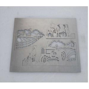 Machine Part Cnc Plasma Cutting Laser Cutting Steel Plate For Metal Coating