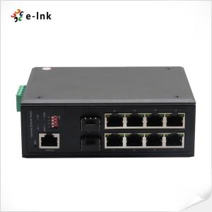 Wholesale Managed Industrial Ethernet Switch 8 Port 10 100 1000T To 2 Port 100 1000BASE-X SFP from china suppliers