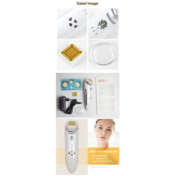 Home Ultrasound Beauty Machine , Rf Skin Tightening Machine Shrink Enlarged Pores