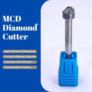 China Customizable Precision Grade MCD Diamond Cutter For High Efficiency Machining on sale
