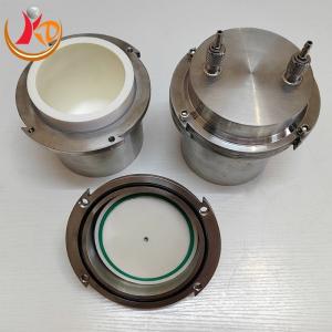 China Customized Zirconia  Vacuum jar with Stainless Steel Casting on sale
