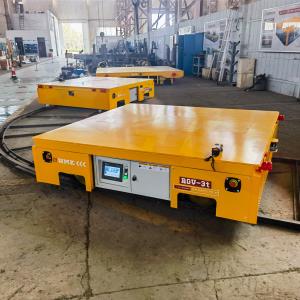 Customized Curved Rail Automated Rail Electric Transport Cart