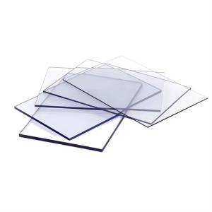 Building Materials Clear Polycarbonate Panel , Transparent Polycarbonate Glass