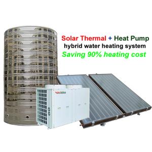 China Durable Hybrid Water Heater R407C / R410A Refrigerant CE Certification on sale