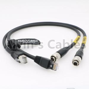 Sony RCP RJ45 Cat6 M12 Cable Assembly Flexible Original Hirose 8 Pin Connector