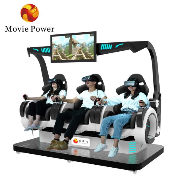 Amusement Equipment 9d Vr Cinema Virtual Reality Roller Coaster 9d Vr Chair For