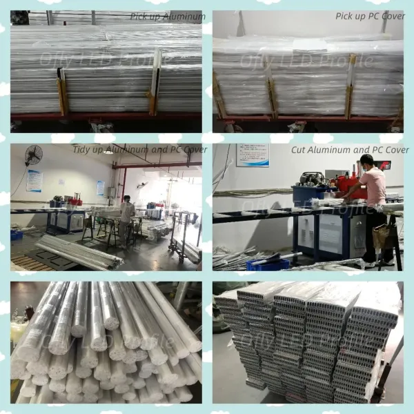YD-2462 bendable by hand LED profiles flexible LED profiles