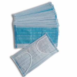 CE / FDA Nonwoven Surgical Disposable Face Mask Bulk Dust Masks With Ear Loop