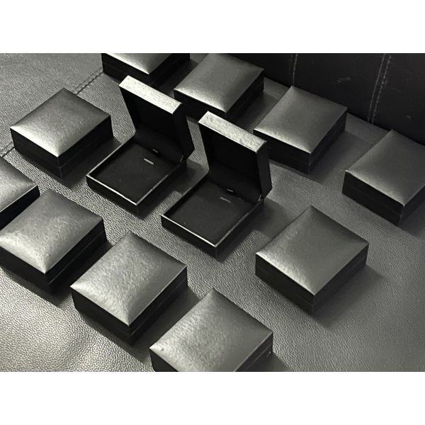 Customized Small Necklace Box Or Black Pendant Box