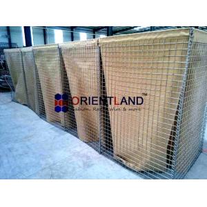 2.21m High Military Barrier Durable Blast Protection Defensive