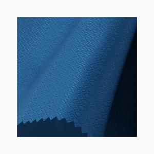 China factory double diamond woven oxford fabric Recycled polyester twill dobby