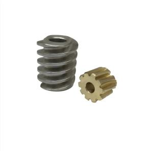 China Durable Small High Precision Worm Gear With 10-100 Teeth Wear Resistance on sale