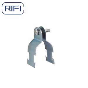 Wholesale 1/4“-4”Electrogalvanizing Metal Support Pipe Clamp With Carriage Bolt from china suppliers
