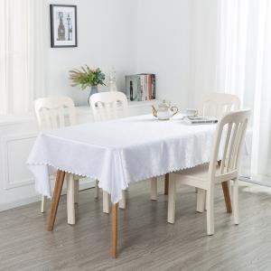 Nordic Fresh Custom Size tablecloths 100% Polyester hotel rectangle Mantel