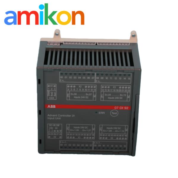 ABB 07DI92 Distributed Digital I/O Device with 24V Primary Voltage 8 Input