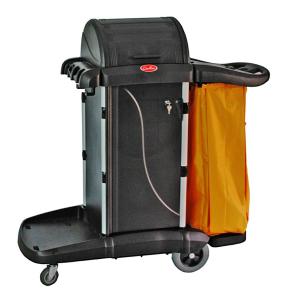 Multipurpose Cleaning Cart With Cover / Room Service Equipments Without Noise