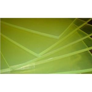 Industrial Polyurethane Rubber Sheet Hardness 60A - 95A High Tensile Strength