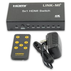 5x1 Video HDMI Switch with remote Support 3D 4K2K