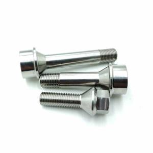 Racing Car Anodizing M14 X 1.5 Titanium Wheel Bolt