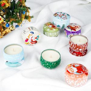 Wholesale Aromatherapy Soy Wax Candles Tin Scented Candle With Custom Scented Nature Scents Aroma from china suppliers