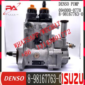 For ISUZU 6WG1 Engine Fuel Injection Pump 8-98167763-0 094000-0770 0940000770