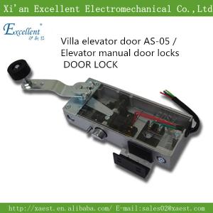 door lock for villa home elevator AS-05 Villa elevator door AS05 / manual