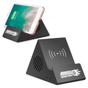 Hot Selling! 4 in 1 Multi-funcational Bluetooth Speaker Wireless Charger+Light