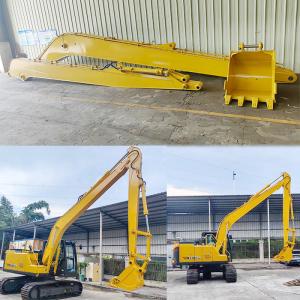 18M 20M Excavator Long Reach Boom Arm With Bucket For Dredging