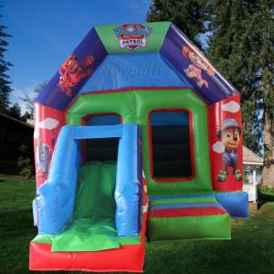 Customized Color PVC Inflatable Spiderman Bounce House for Children's Entertainm
