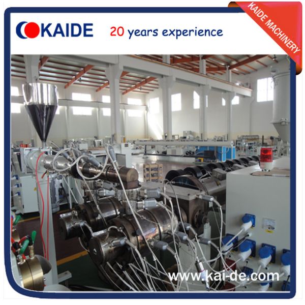 Quality 30m/min PPR/PPRC water pipe extruding equipment KAIDE for sale