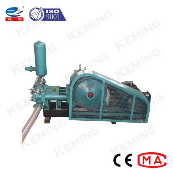 Quality KBW 7 Mpa Waterproof Grouting Piston Pump Horizontal Triplex Pump For Engineering for sale