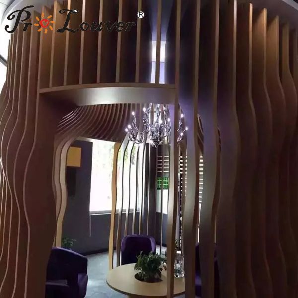 Fashion Design Decoration Wall Partitioins, Internal box louver