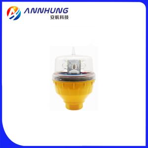 Flashing Adjustable Single Aviation Obstruction Light Steady Burning GPS Sync