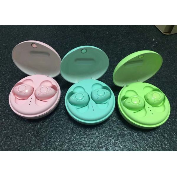 Round True Wireless Stereo Earbuds Earphones For Running​ Customized Logo
