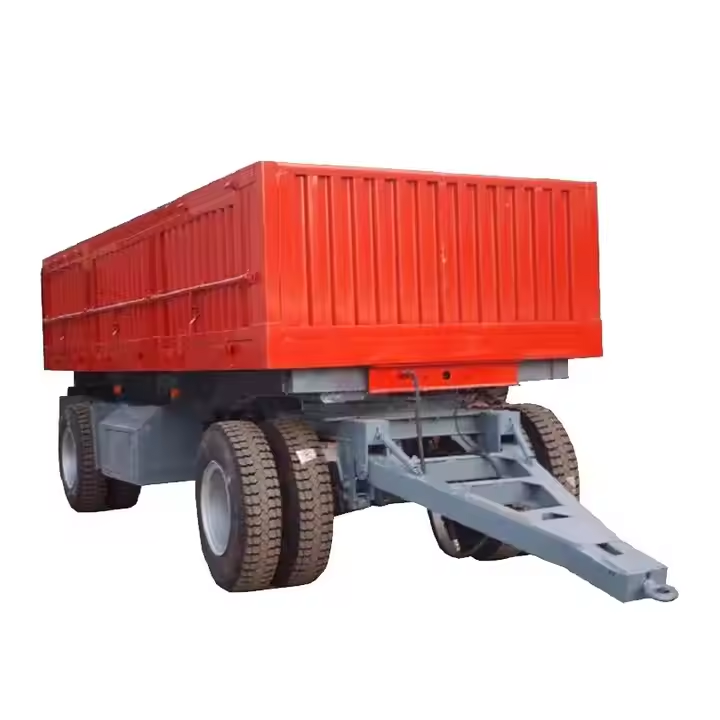 CIMC 1/ 2 Axle Steel Material Wall Side With Moving Turn Full Tractor Truck For Sale