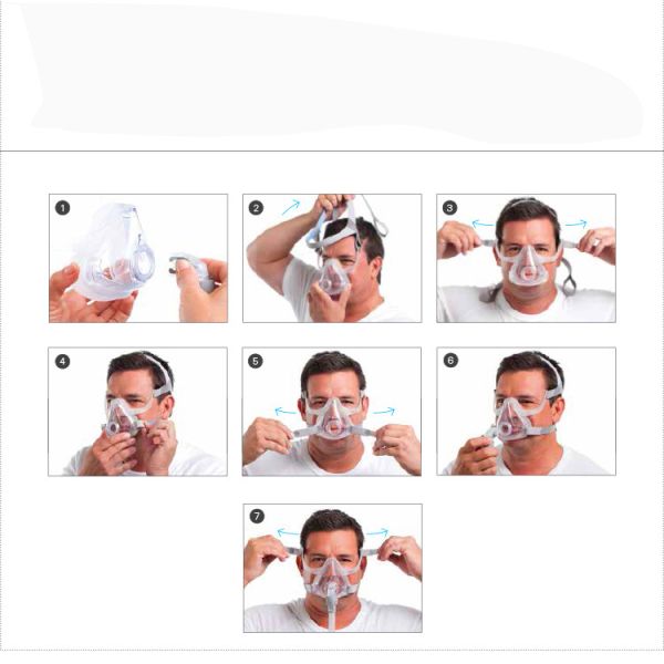 Ready Stock AirFit N10 headgear strap for CPAP Mask