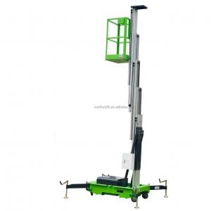 Wholesale Portable 130kg 6m Aerial Work Platform Lift Hydraulic Aluminum Alloy Electric from china suppliers