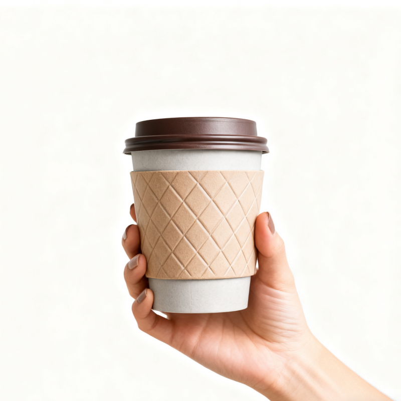 Customized 8oz disposable biodegradable single and double wall hot drink coffee paper cup with lid