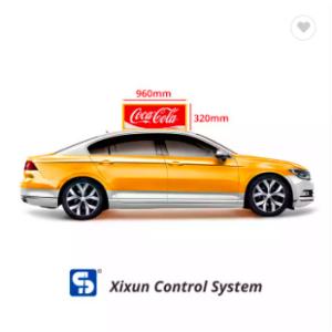 3G 4G Wifi Wireless P2 P2.5 P3 P4 P5 Advertising Car Roof Led Signs Double Sided