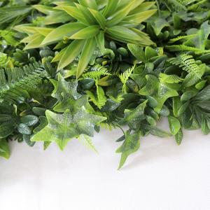 4x25cm Artificial Green Grass Wall For Wedding Decor