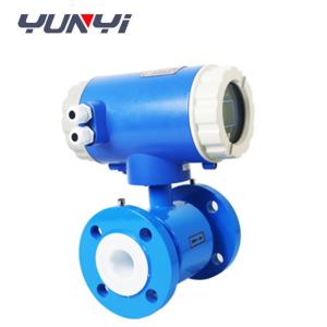 LCD Digital Electromagnetic Water Flow Meter Sensor for Chemical Industry
