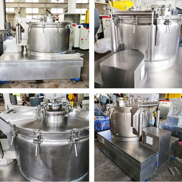 GMP Grade Batch Type Centriufge Cannabis Hemp Oil Extraction Machine