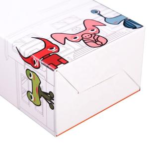 Luxury Customized Logo Printing Recycled Materials Folding Card Paper Toy