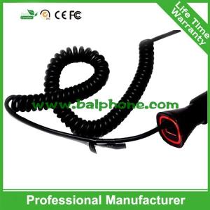 car charger with retractable cable for Andriod/V8
