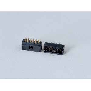 2.00mm Pitch Dual-Row Pin Header Connector, Vertical PCB Mount, 2×6 Pins,