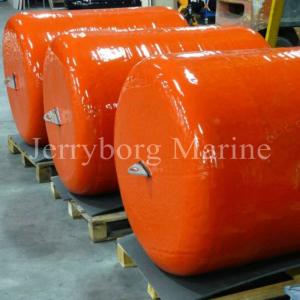 Ship Protection Polyurethane Bumper Marine Solid Foam Fender With Nylon Cord