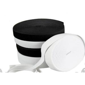 5mm Elastic Band For Clothes 3mm Black White Flat Braided Different Colors