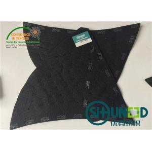 Wholesale Black Men Garment Shoulder Padding With Polyester / Cotton / Glue from china suppliers