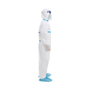 Anti Bacterial Disposable Protective Coverall With collar S-4XL