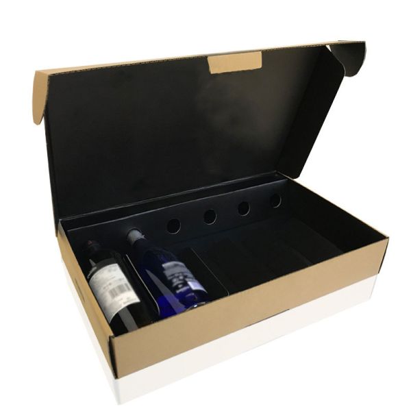 PMC Magnetic Cardboard Empty Perfume Boxes EPE Insert Velvet Insert